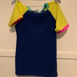 Colorful Raglan Sleeve T-Shirt